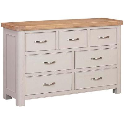 Burlington Painted 7 Drawer Wide Chest